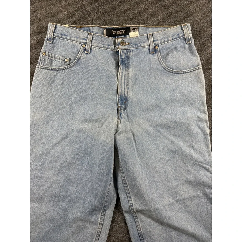 Vintage Levis SilverTab Baggy‎ Jeans 36x32 Deadstock Made USA 90s Skater Y2K NWT